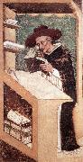 TOMMASO DA MODENA Cardinal Nicholas of Rouen sg oil painting on canvas